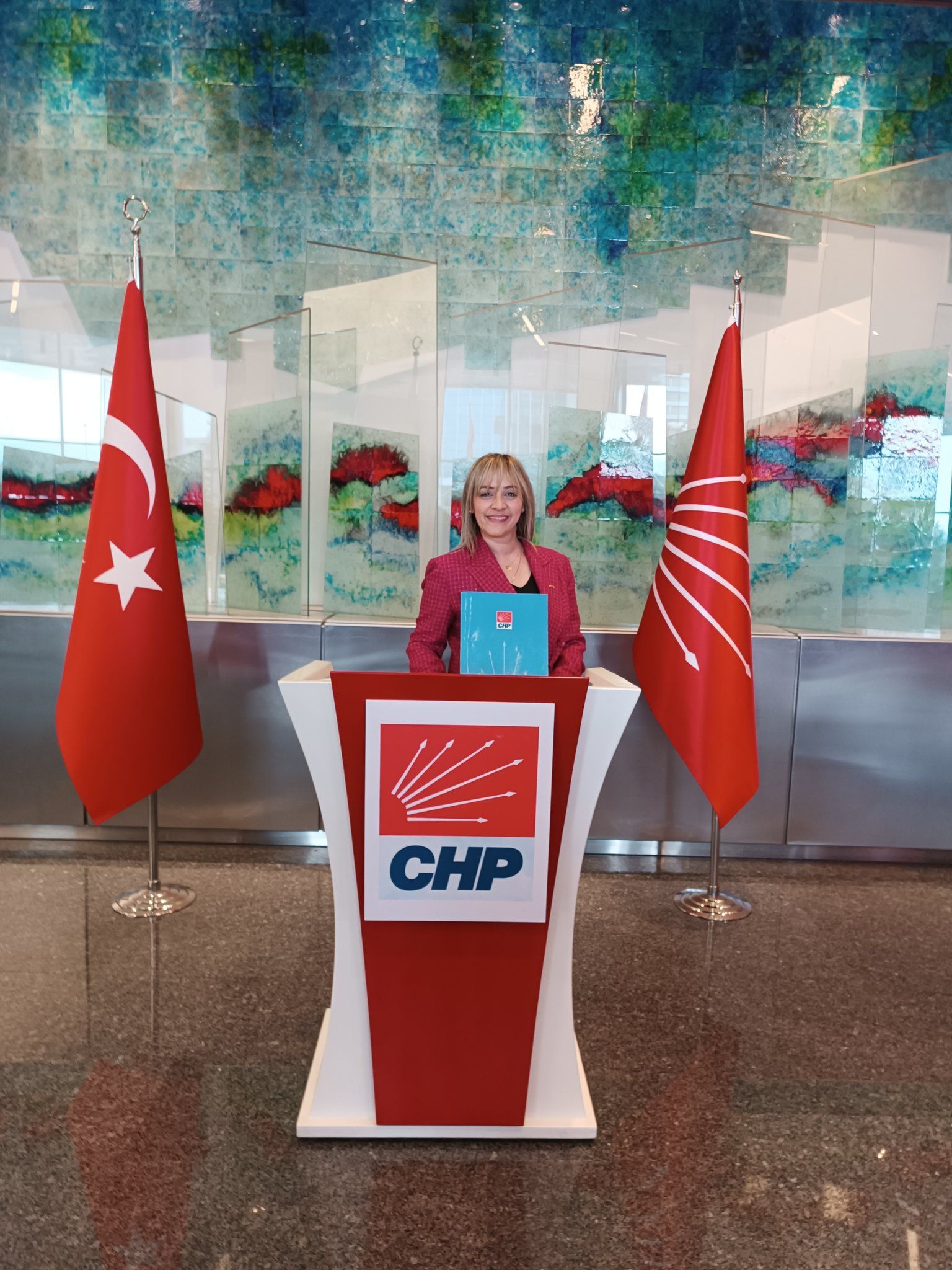 CHP GAZİANTEP Milletvekili Aday Adayımız Sayın Seda Sevinçer ile CHP Genel Merkezi